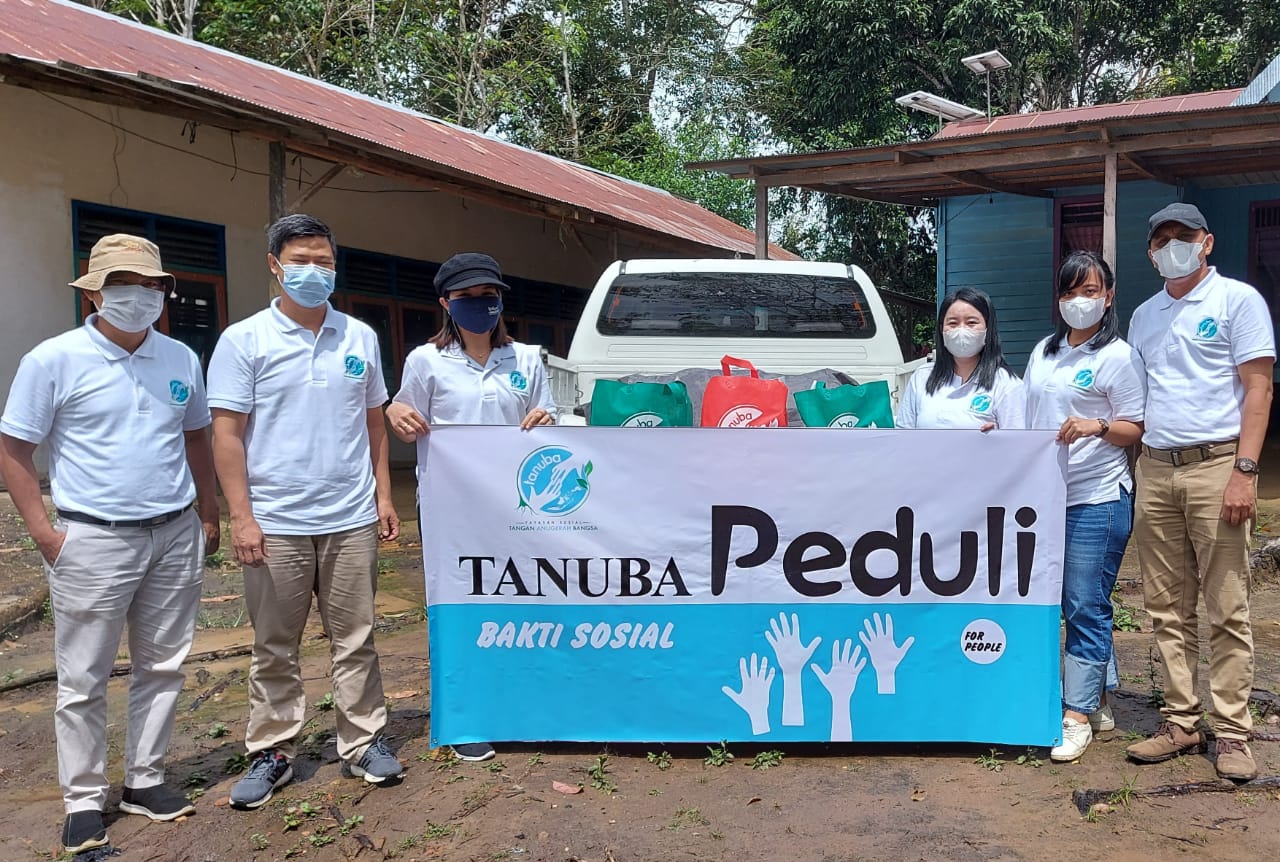 Berbagi di Tengah Pandemi Covid-19, Yayasan Tangan Anugerah Bangsa Beri Bantuan